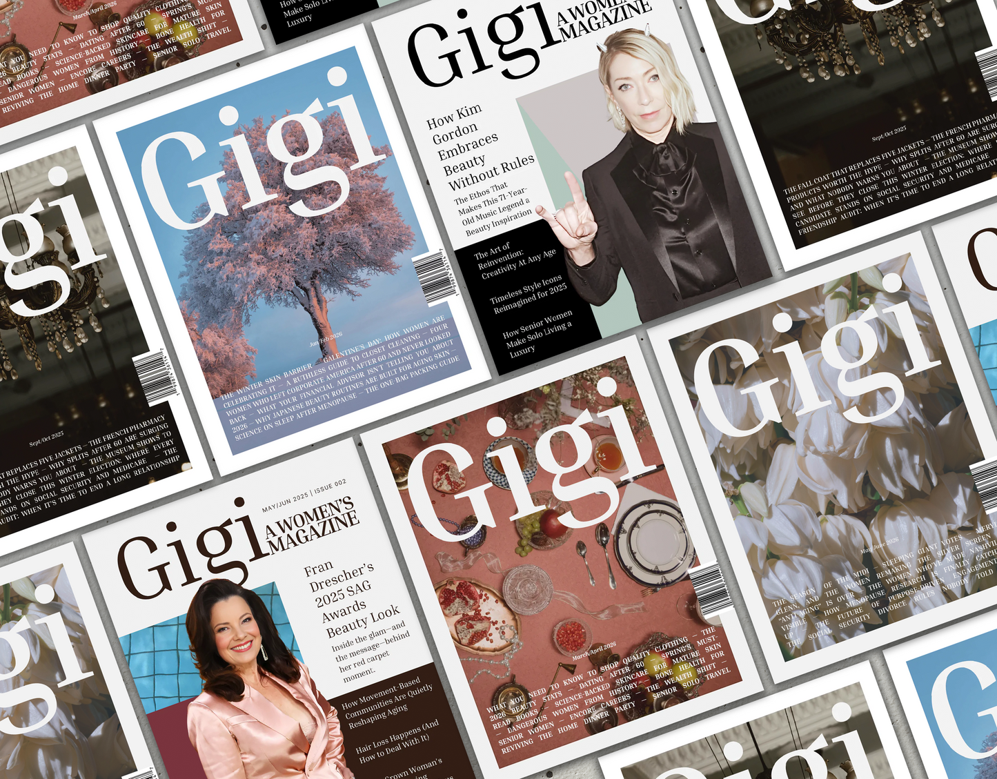 Gigi Magazine – Yearly PRINT Subscription